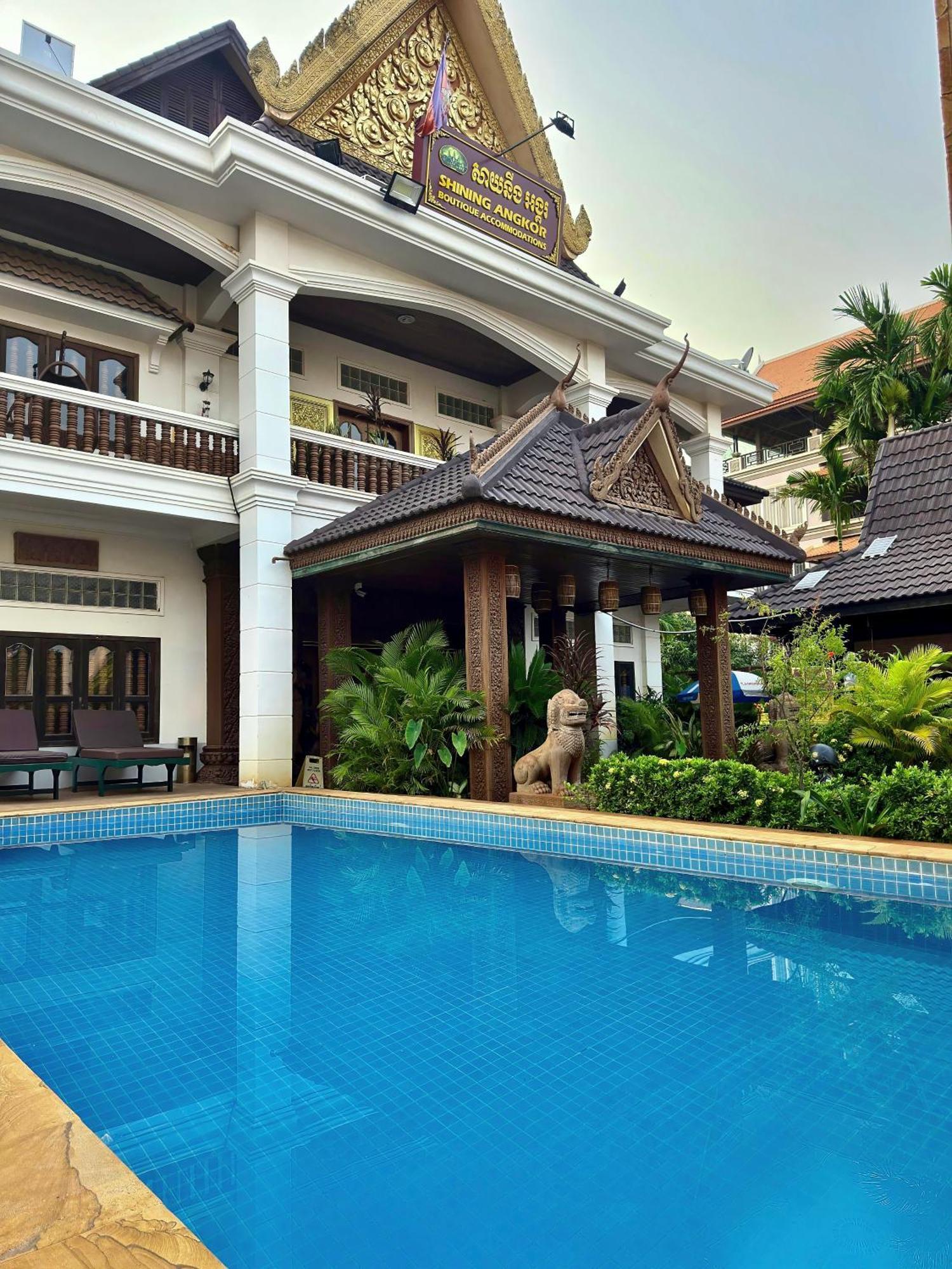 Shining Angkor Boutique Hotel Siem Reap Luaran gambar
