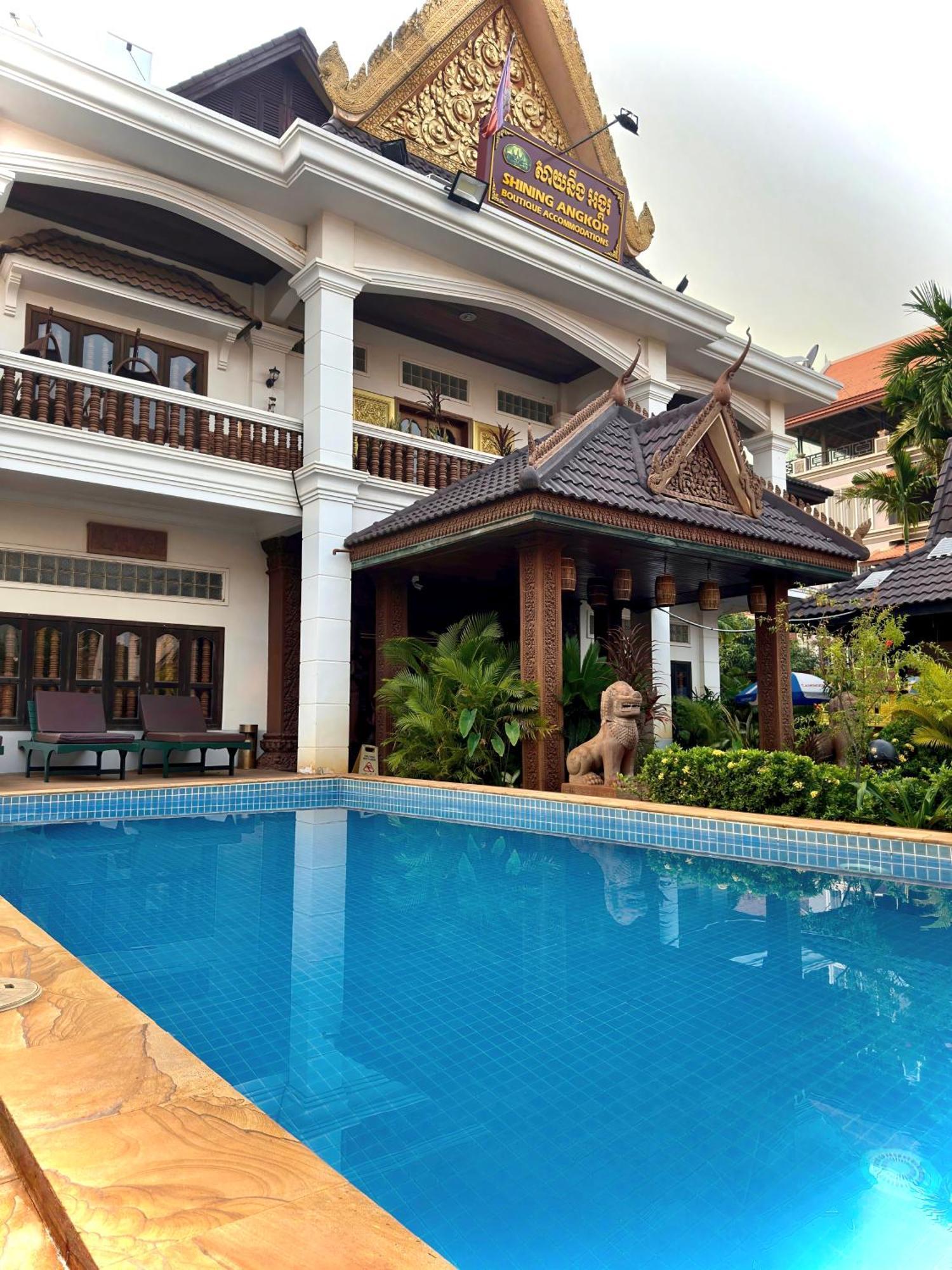 Shining Angkor Boutique Hotel Siem Reap Luaran gambar