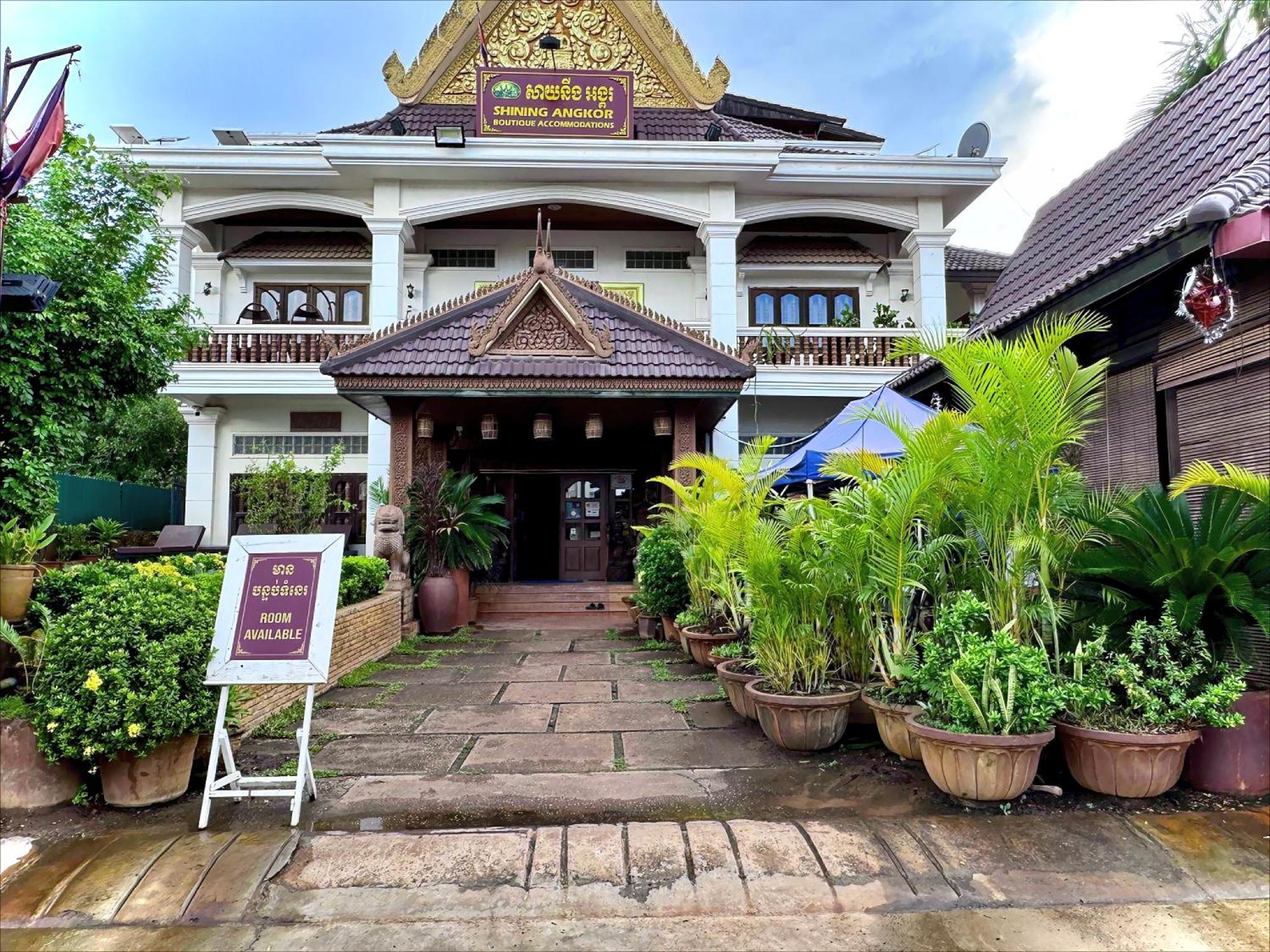Shining Angkor Boutique Hotel Siem Reap Luaran gambar